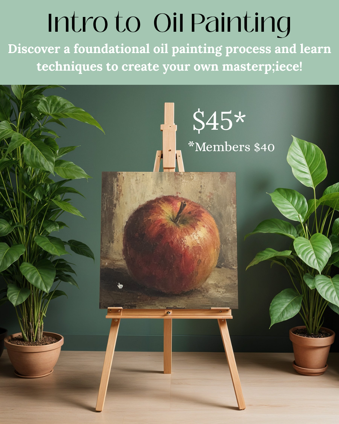Intro to Oil Painting: Beginner Level