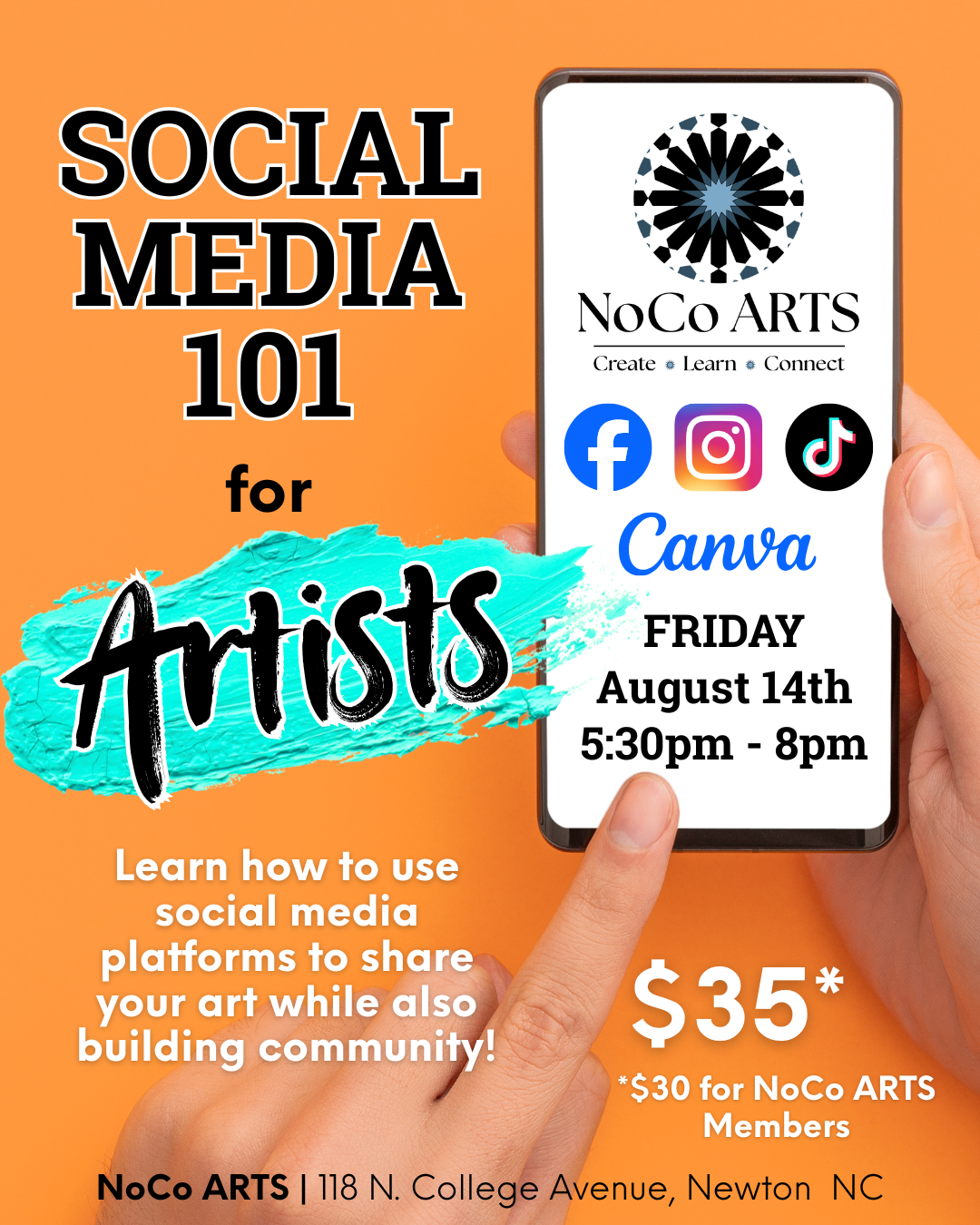Social Media 101 for Artists