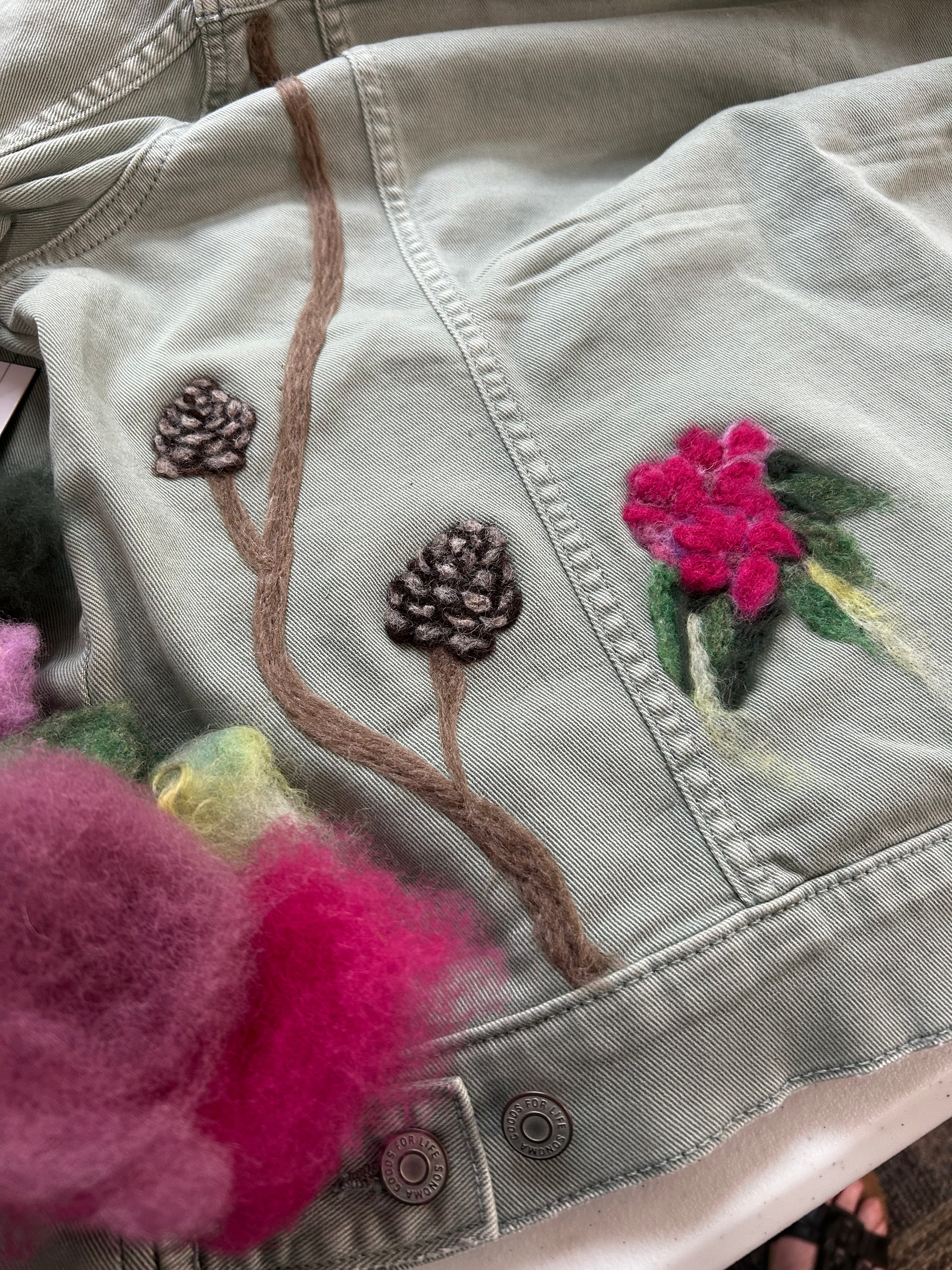 Upcycle Your Wardrobe Needle Felting
