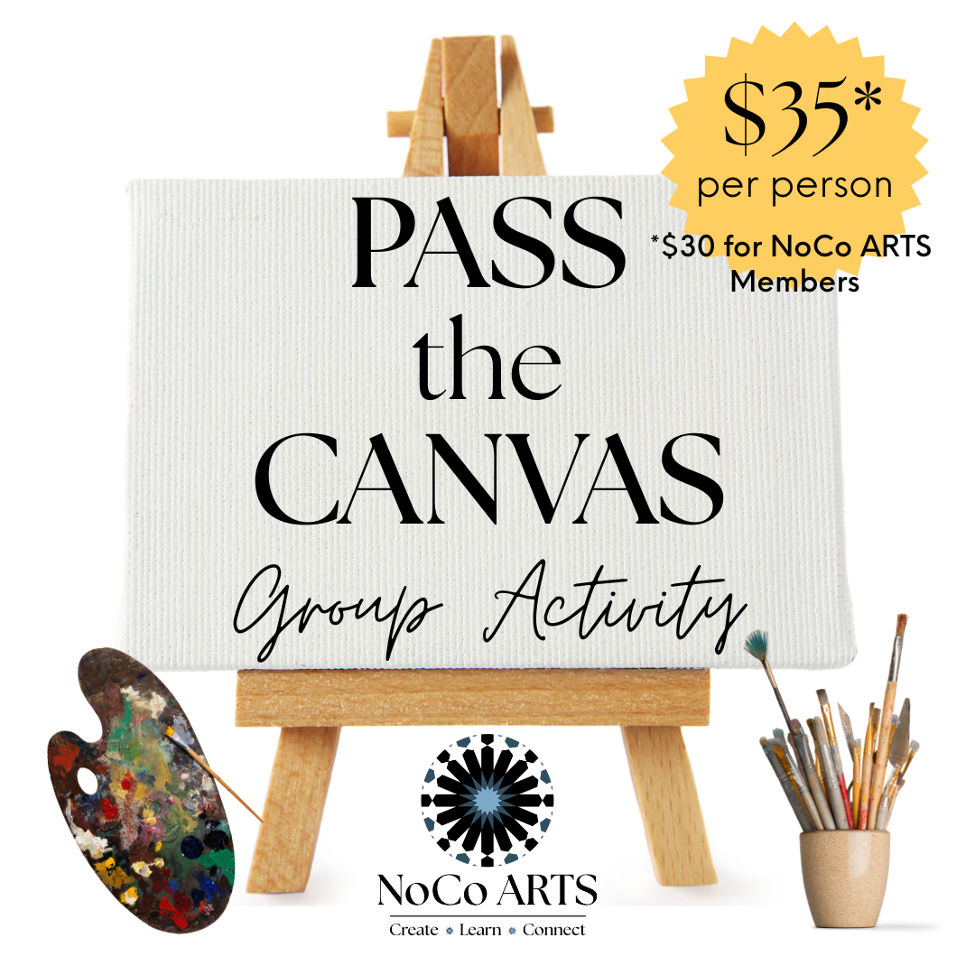 wwm07. Pass the Canvas Collaborative Art Activity | MARCH 7 - Image 1
